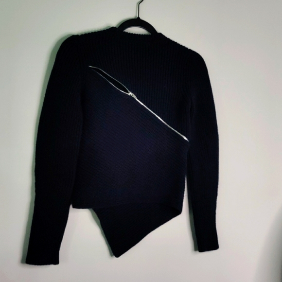 ALEXANDER WANG knit zipper sweater - Picture 10 of 12